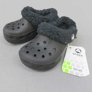 H251★crocs クロックス mammoth evo clog kids 14.0cm ボア　未使用 5/22★A