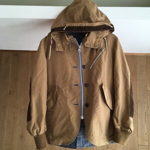 即決 美品　JUNYA WATANABE COMME des GARCONS （ジュンヤワタナベコムデギャルソン） AD2009 REVERSIBLE JACKET リバーシブルジャケットTM