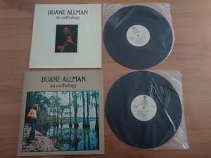 ★Duane Allman デュアン・オールマン★アンソロジー An Anthology★ジャケット割れあり★見本盤★PROMO★SAMPLE★中古LP★2枚組★Rare