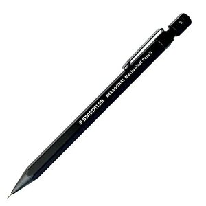 ステッドラー(STAEDTLER) ヘキサゴナル シャープペンシル 0.5mm クリーンブラック 925 77-05B