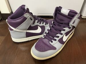 早い者勝ち！ 程度良好 2011年製 NIKE DUNK high ナイキ ダンク ハイ パープル ウルフグレー 317982-605