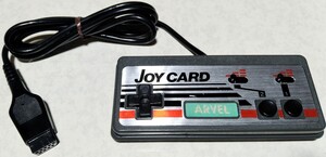 ARVEL JOY CARD 連射式コントローラ MSX MSX2 X68000 FM77AV対応 ジョイカード