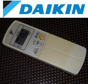 ●○中古　DAIKIN　ダイキン　エアコン用リモコン　ARC424A1 162M　動作確認済　/AN28○●