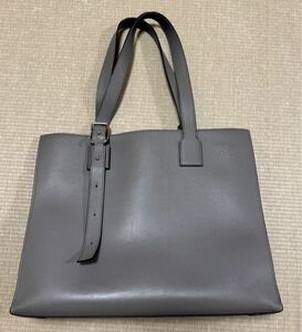 LOEWE★ロエベ★バックル ホリゾンタルトート★グレー