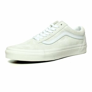 新品 VANS バンズ ヴァンズ US企画 レディース OLDSKOOL オールドスクール ピッグスウェード 白 ホワイト系 スニーカー US7（25cm）