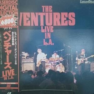 レーザーディスク THE VENTURES LIVE IN L.A. ベンチャーズ SM048-3236 Laser Disk LD