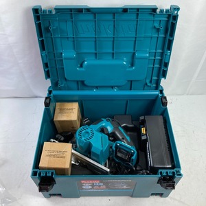 ＊＊ MAKITA マキタ 18V 150mm 充電式チップソーカッタ バッテリ2個・充電器・ケース付 (2) CS553DRGXS ブルー 未使用に近い