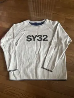 SY32bySWEETYEARS ボックスロゴ スウェットトレーナー