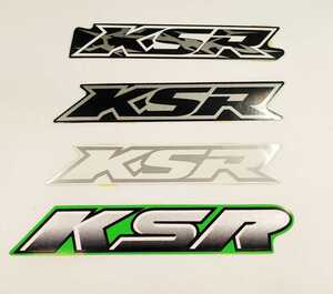 送料無料　国内未販売　タイkawasaki純正　KSR110　KSRPRO用　KSR　ステッカー各2枚組　