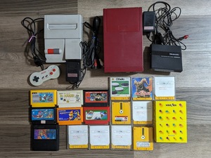 【動作不安定】全21本 ニューファミコン ドラゴンクエスト スーパーマリオブラザーズ ファミコン ディスクシステム 本体 FC レトロ 任天堂