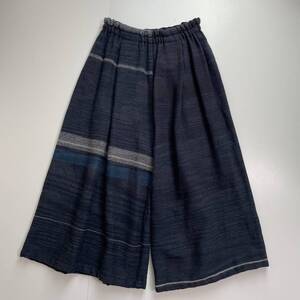 ＊tamaki niimeタマキニイメ＊オンリーワン　ワイドパンツ　ロング/ウール/ネイビー系/玉木新雌/wide pants LONG