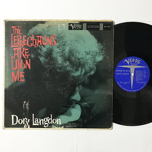 US ORIG LP■Dory Langdon■The Leprechauns Are Upon Me■Verve 青Ｔラベル アメリカ盤 オリジナル モノラル【試聴できます】