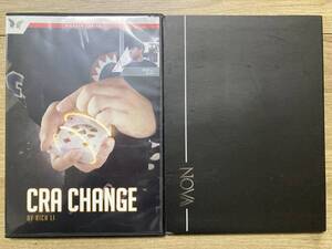 カード カラーチェンジ DVD 2巻セット　「CRA Change」 「Nova」　ビジュアル　テクニック　スイッチ　変化