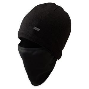 Outdoor research ignio beanie with facemask アウトドアリサーチ イグニオ ビーニー フェイスマスク付 BLK/B