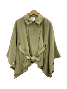 SNIDEL◆ジャケット/PONCHO COAT/one/ポリエステル/GRN/SWFC214047