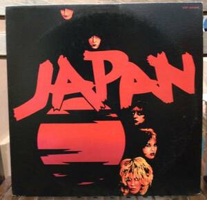 ジャパン JAPAN/果てしなき反抗(LP)