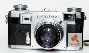 Contax IIa + Zeiss OptonSonnar 2/50mm シャッター速度計測値あり　動作品