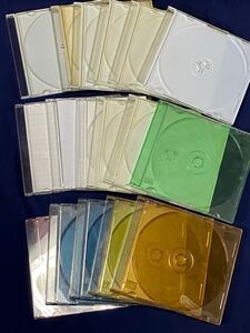 1スタ　USED品　DVD CDケース　空ケース　17枚 薄型5mm