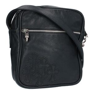 クロムハーツ ショルダーバッグ TAKA BAG/タカバッグ セメタリークロスパッチレザーショルダーバッグ 中古 OS06