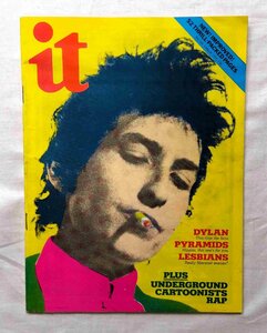 ボブ・ディラン 1972年 IT International Times アンダーグラウンド雑誌 洋書 Bob Dylan/ロバート・クラム Robert Crumb×エド・サンダース