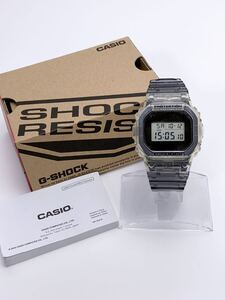 S239 未使用品 CASIO G-SHOCK カシオ ジーショック DW-5600SK デジタル 腕時計 箱、取説