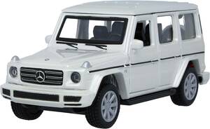 正規品 純正 メルセデス・ベンツ G500 ゲレンデ 1/43スケール プルバックカー ミニカー Mercedes-benz メルセデス ベンツ ホワイト