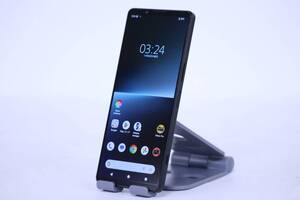 1円～ 美品 スマートフォン SIMフリー 有機EL 4K液晶 ブラック Xperia 1 V XQ-DQ44 Snapdragon 8 Gen2 RAM16GB 512GB 6.5インチ