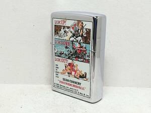 R244-98　ZIPPO/ジッポー　オイルライター　007 THUNDERBALL/サンダーボール　D/ⅩⅡ【中古品】