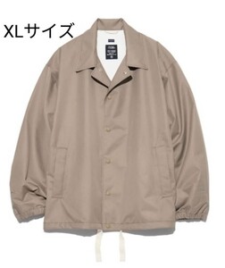 nanamica コーチジャケット 2L GORE-TEX Coach Jacket - SUAF368 コート　アウトドア　ジャケット　メンズ　ベージュ　Lサイズ　E0012