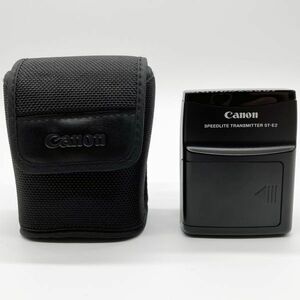 ■専用ポーチ付きの極上品 CANON キャノン スピードライトトランスミッター ST-E2 ②