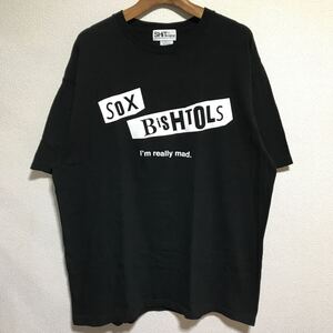 [送料無料]BiSH/ビッシュ/5G TOUR/SOX Tシャツ/バンドT/SOX BiSHTOLS/ブラック/XXLサイズ