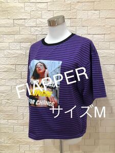 FIAPPER レディース カットソー 半袖 Tシャツ サイズM 送料無料　即決