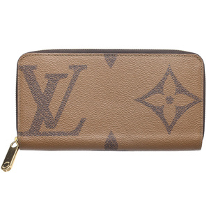 ルイヴィトン LOUIS VUITTON モノグラム・ジャイアント リバース ジッピー・ウォレット M69353