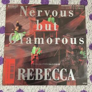 【7inch】◆即決◆美盤 中古■【REBECCA レベッカ / Nervous but Glamorous / 真夏の雨】和モノ 7インチ EP■07SH2019 NOKKO