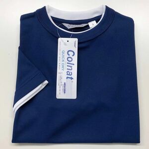 特価 TORAY コルナット 半袖Tシャツ クイックドライTシャツ 　ネイビー(ホワイトライン入り)　 レディース5サイズ キッズ　アウトレット