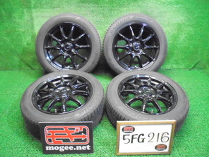 5FG216 E12)) 送料無料 2022年製 185/55R15 ブリヂストン ECOPIa NH200C 夏タイヤ+アルミホイール4本セット bB マーチ パッソ デミオ