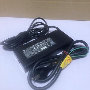 中古HP 150W AC アダプター TPN-DA03 19.5V~7.7A 外径約4.5mm 内径約2.8mm センターピンあり 動作済み 管理番号:SHA1112