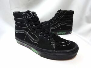 VANS SK8-HI HOUSE OF VANS 23.5cm バンズ スケートハイ ハイトップ スエード キャンバス ハウスオブバンズ サイドロゴプリント 