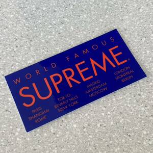 紺 Supreme 逃げ恥 ステッカー 新垣結衣 みくり シュプリーム 