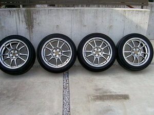 Wish Neoエディション 5H PCD 100 7J 215/50R17 MODERN オフセット+50?+48?レガシィ エクシーガ ウィッシュ プリウス 86 BRZ 