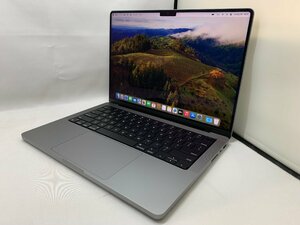 １円スタート！！《M1Max搭載》Apple MacBook Pro A2442 (14-inch, 2021) 外国語キーボード スペースグレイ [Nmc]