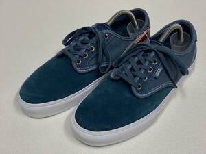 VANS Chima Ferguson Pro 青緑 スエードxキャンバス US9 (27cm) バンズ アメリカ限定!! 激レア チマ ファーガソン