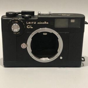 1円 美品 ライカミノルタ LEITZ minolta CL ボディブラック 動作未確認 フィルムカメラ