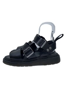 Dr.Martens◆サンダル/UK5/BLK/レザー/15695001