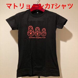 ★キュートなTシャツ★マトリョーシカTシャツ赤M★送料無料★