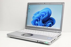 1円スタート ノートパソコン Windows11 Panasonic レッツノート CF-SZ6 第7世代 Core i5 SSD256GB メモリ8GB 12.1 Windows10 カメラ