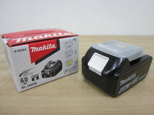 ⑤未使用 makita マキタ リチウムイオンバッテリ 18V 6.0Ah BL1860B 雪マーク付 バッテリー 激安1円スタート