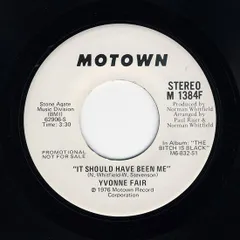 米7" Yvonne Fair It Should Have Been Me M1384F Motown /00080