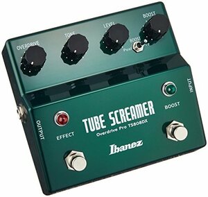 【中古】Ibanez アイバニーズギター用オーバードライブ Tube Screamer +Booster チューブスクリーマー+ブースター TS80