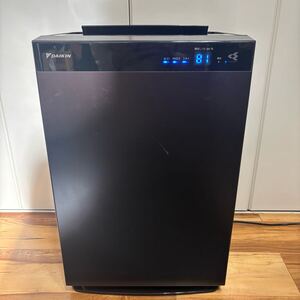 ◎動作確認済み 1円スタート 動作品 DAIKIN ダイキン ストリーマ 空気洗浄機 MCK70WJ W 2020年製 加湿ストリーマ ブラウン PM2.5 